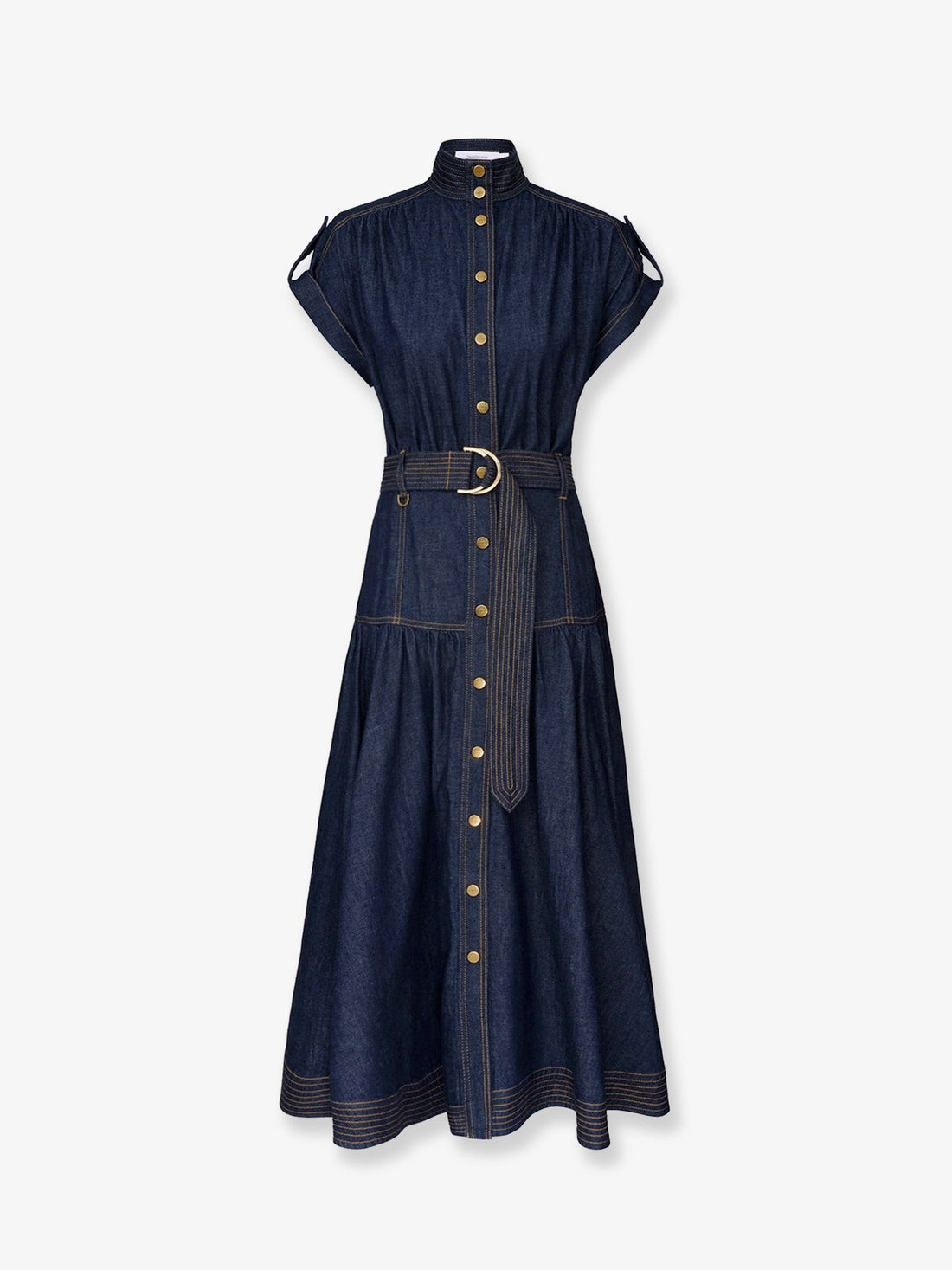 ZIMMERMANN - Long denim dress long-denim-dress_21b90566-2c54-46a0-858d-7111e3c22ee7
