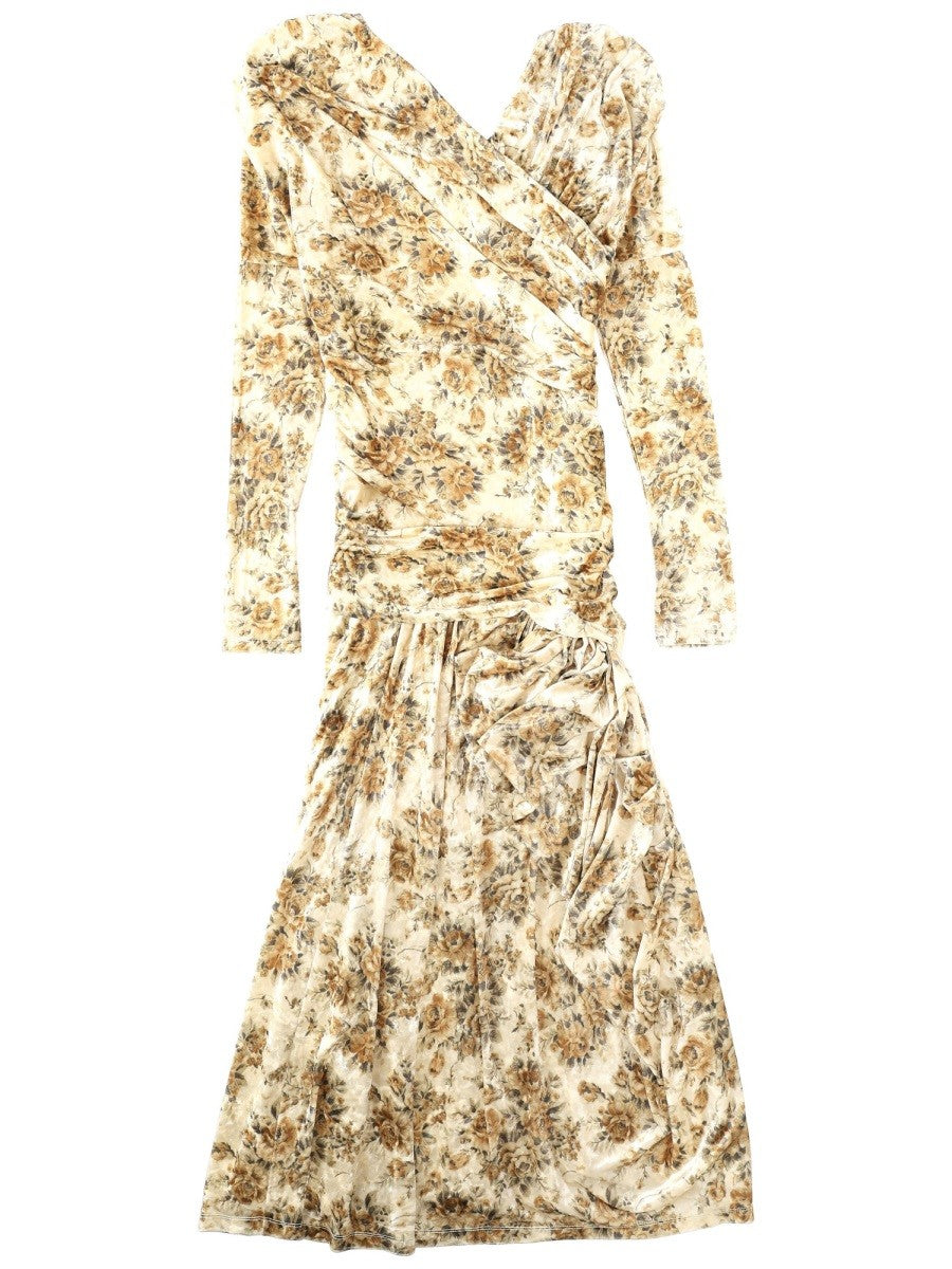 GANNI - LONG DRESS WITH PRINT long-dress-with-print_7dacff39-ef84-4adb-b4f6-440a4fdda023