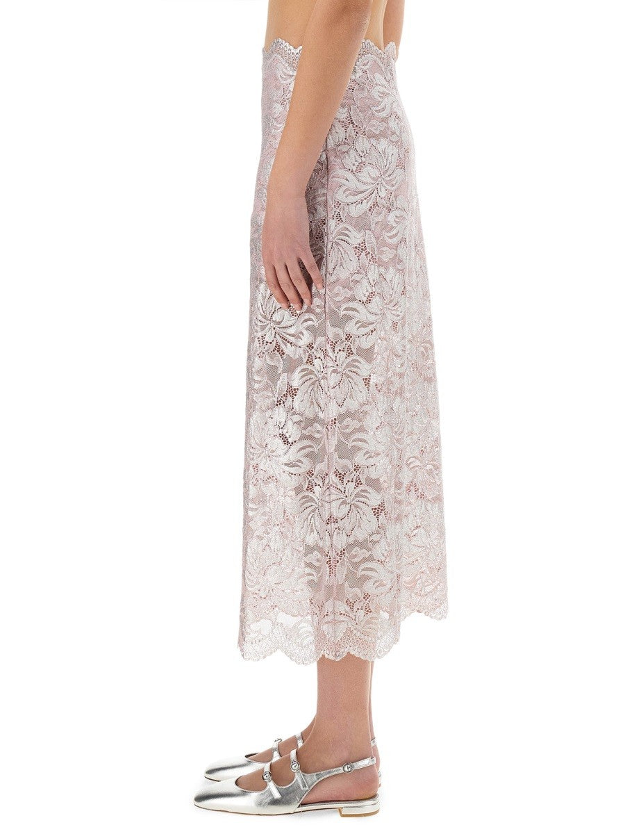 LONG LACE SKIRT