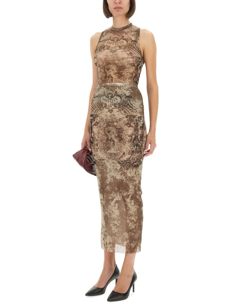 LONG "MÉDAILLON" SKIRT