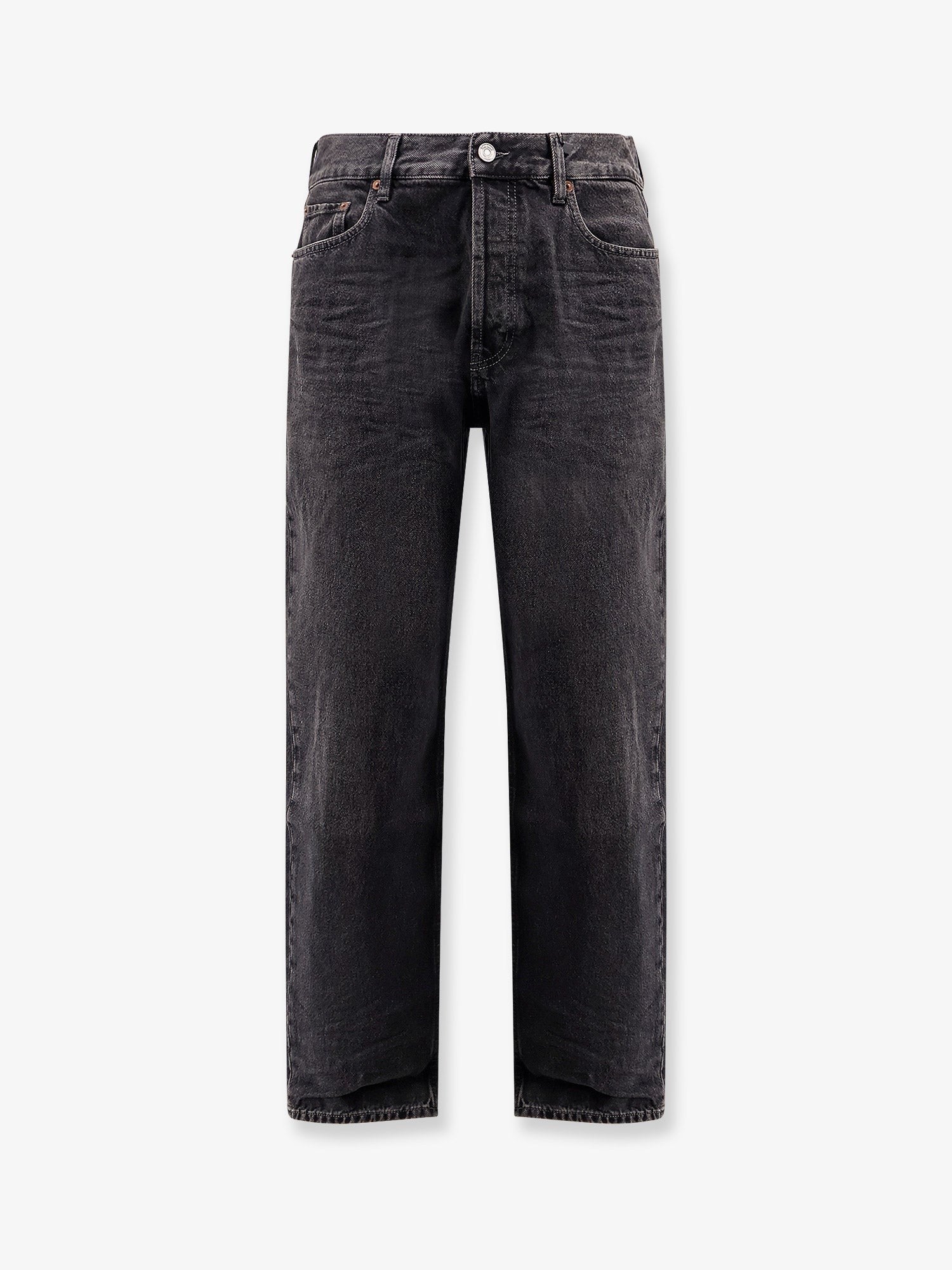 Long Mick black denim trousers