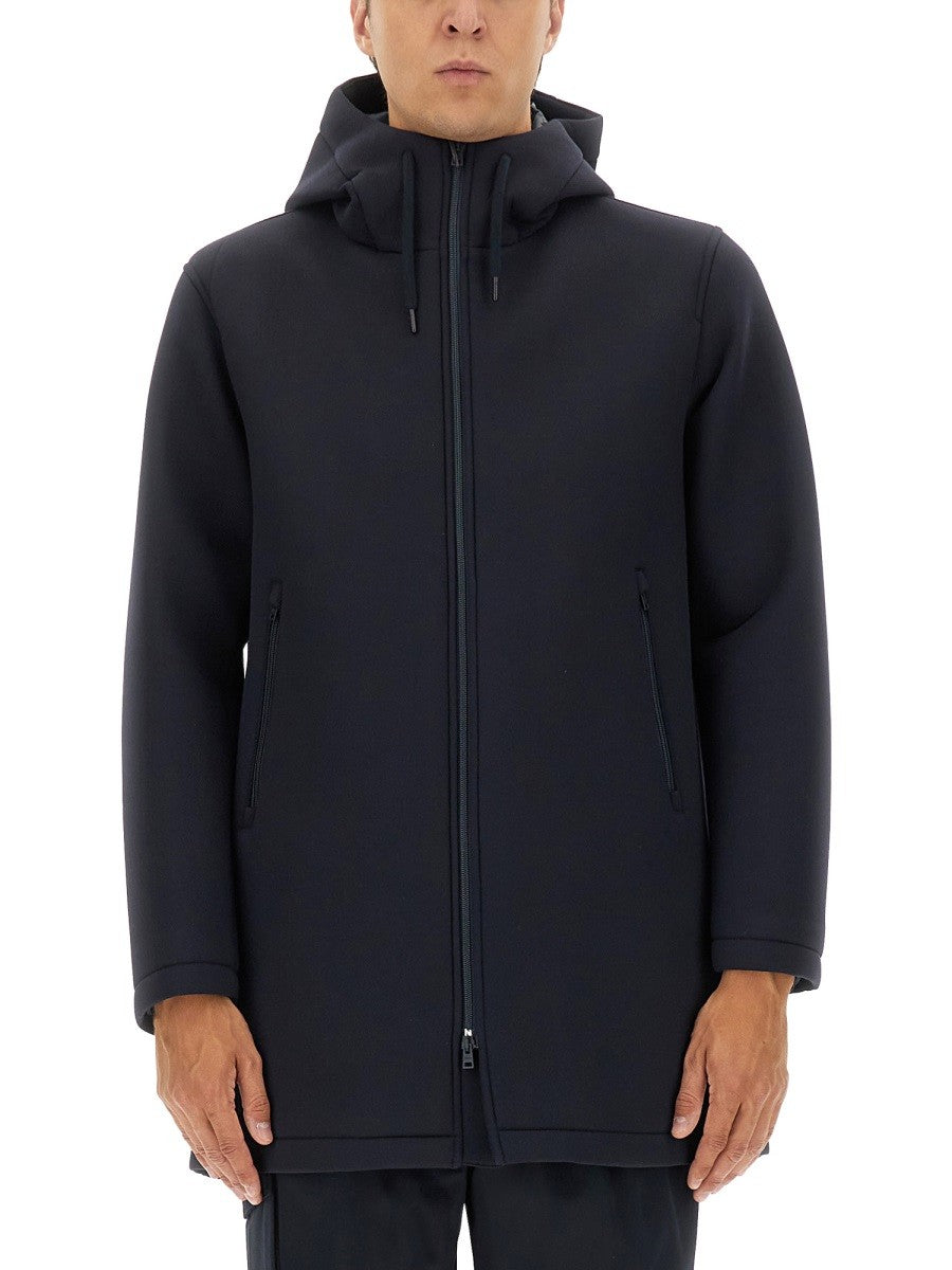 Herno Herno - LONG PARKA IN THREE LAYERS "SCUBA"