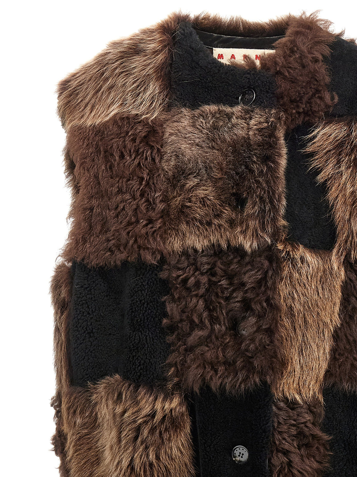 Marni - Long shearling vest