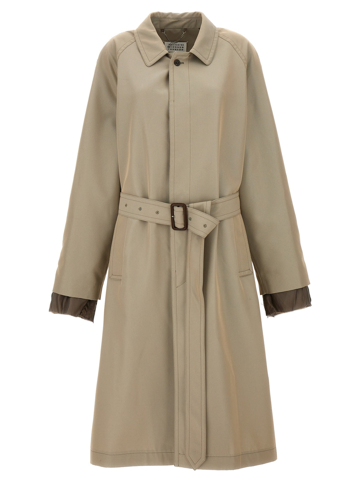 Maison Margiela - Long single-breasted trench coat long-single-breasted-trench-coat