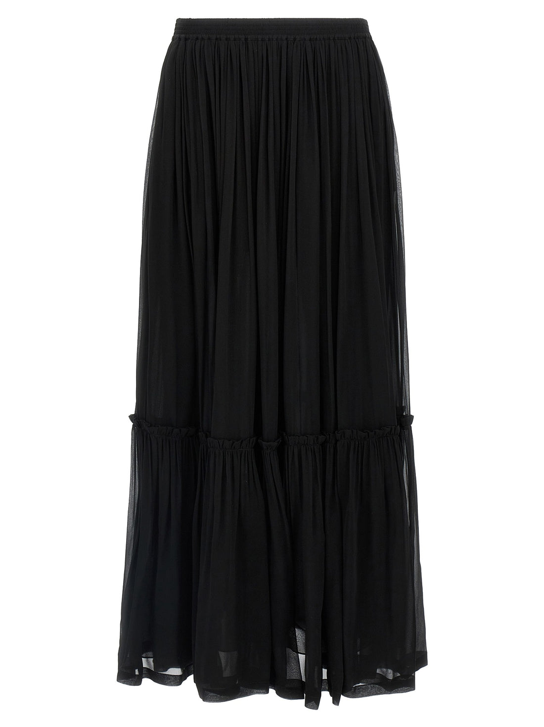 Saint Laurent - Long skirt Black 36 FR