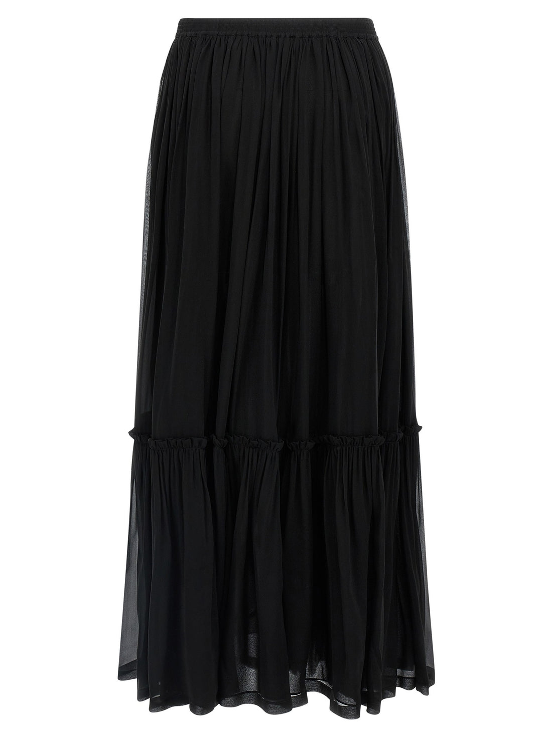 Saint Laurent - Long skirt Black 36 FR