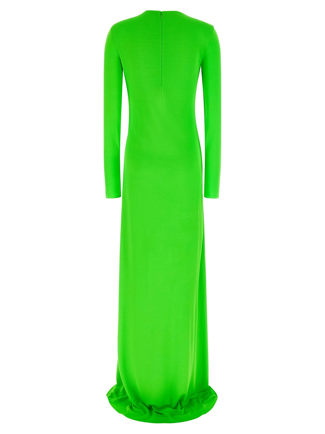 TOM FORD - 'Long Sleeve Slash Front Evening' dress GREEN 36 IT