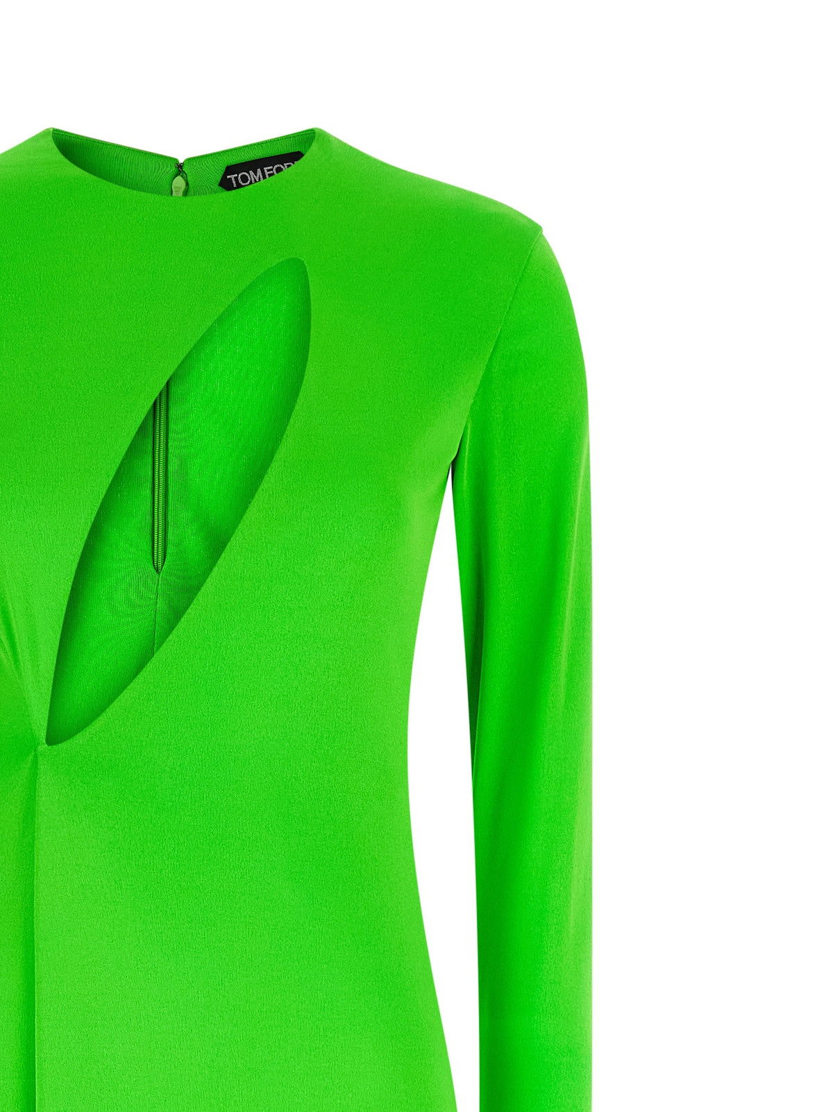 TOM FORD - 'Long Sleeve Slash Front Evening' dress long-sleeve-slash-front-evening-dress_4e296a9e-169f-4f07-b44c-0c03803261f3