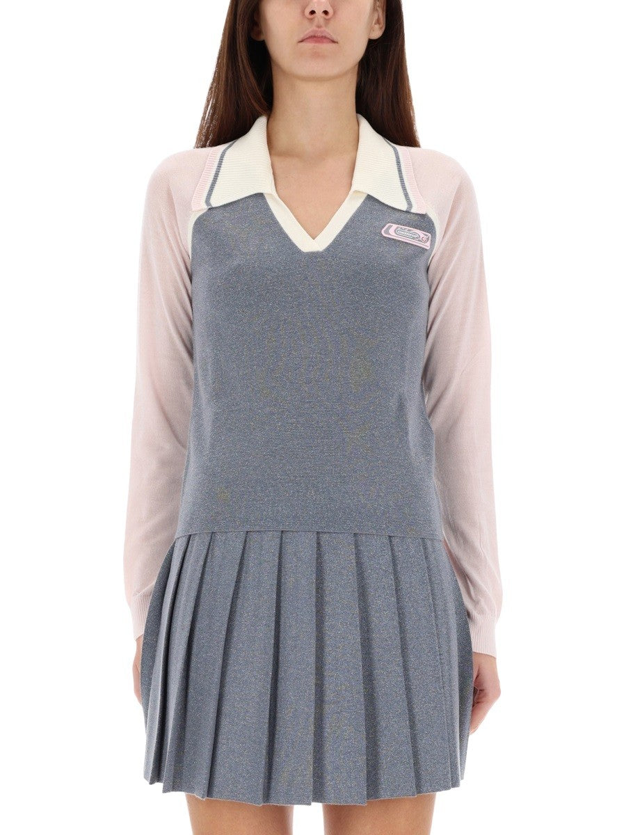 LONG SLEEVE TENNIS POLO SHIRT