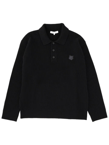 LONG-SLEEVED POLO SHIRT