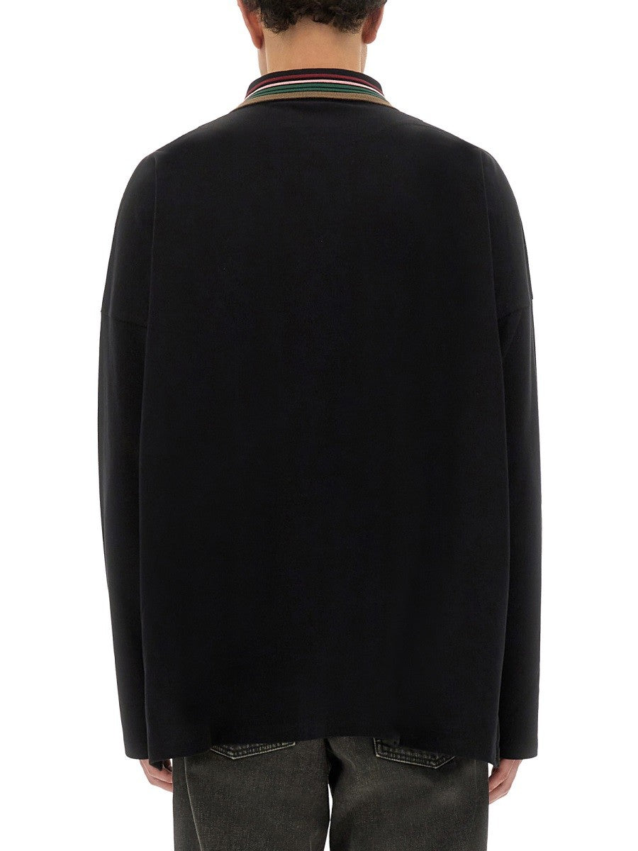 LONG-SLEEVED POLO SHIRT