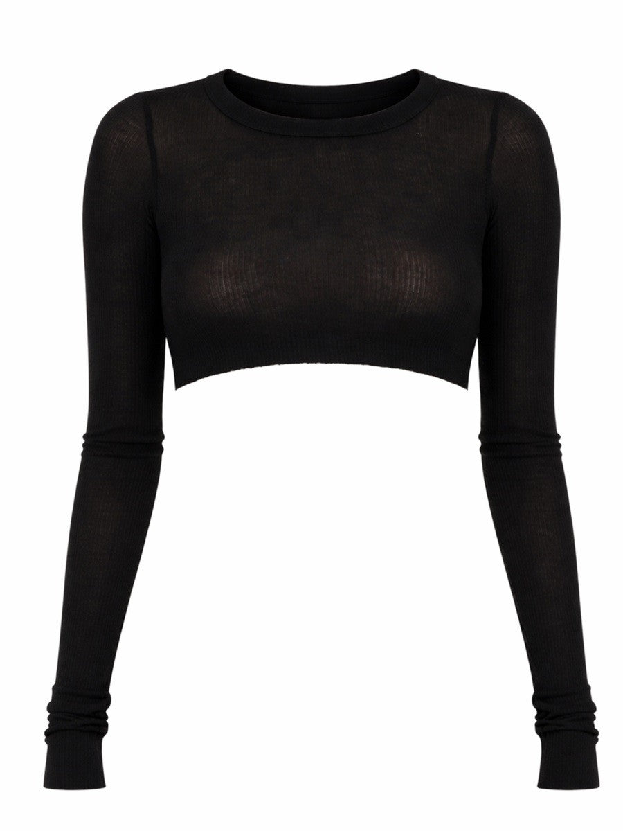 RICK OWENS LONG-SLEEVED TOP