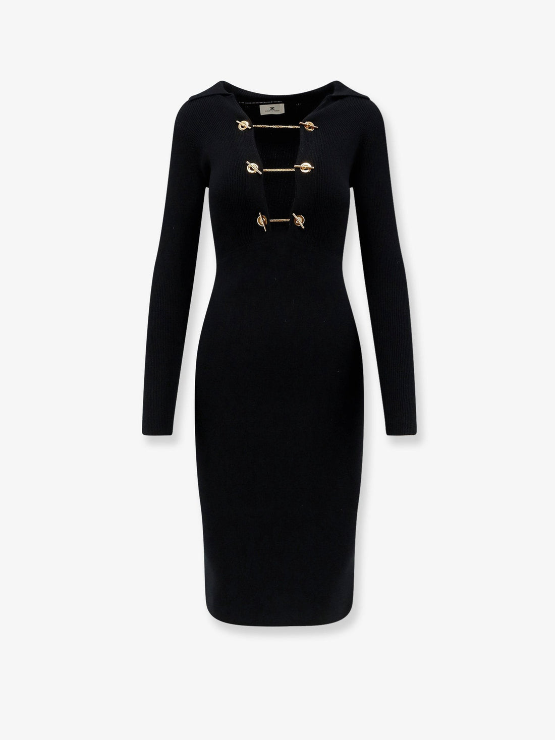 Elisabetta Franchi - Long viscose blend dress long-viscose-blend-dress_895bde8c-c169-4011-be51-65226da286b5
