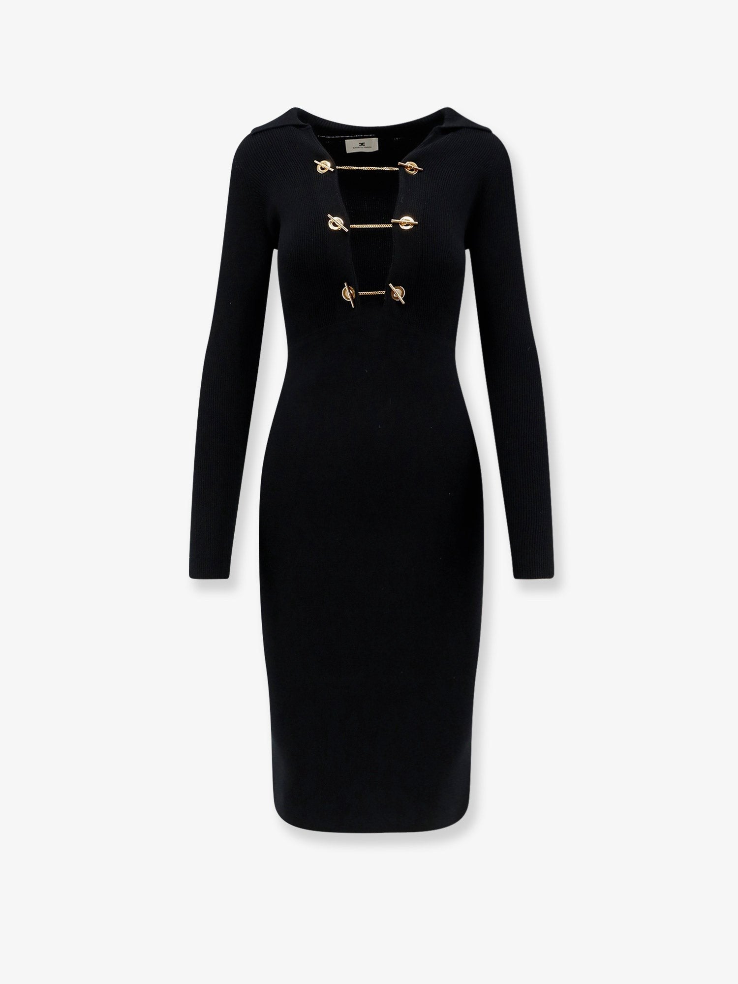 Elisabetta Franchi - Long viscose blend dress
