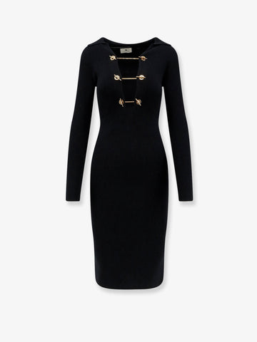 Elisabetta Franchi - Long viscose blend dress