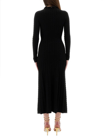 LONG WOOL DRESS