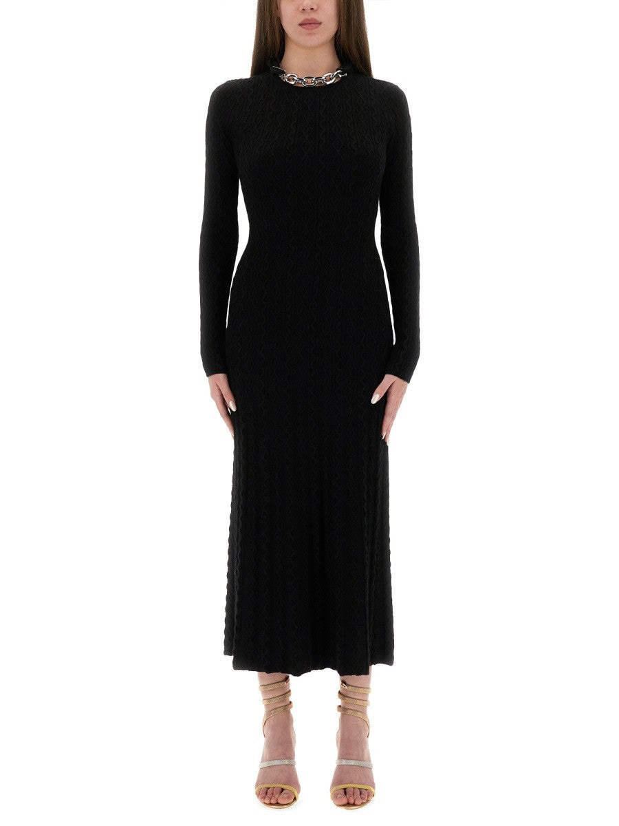LONG WOOL DRESS
