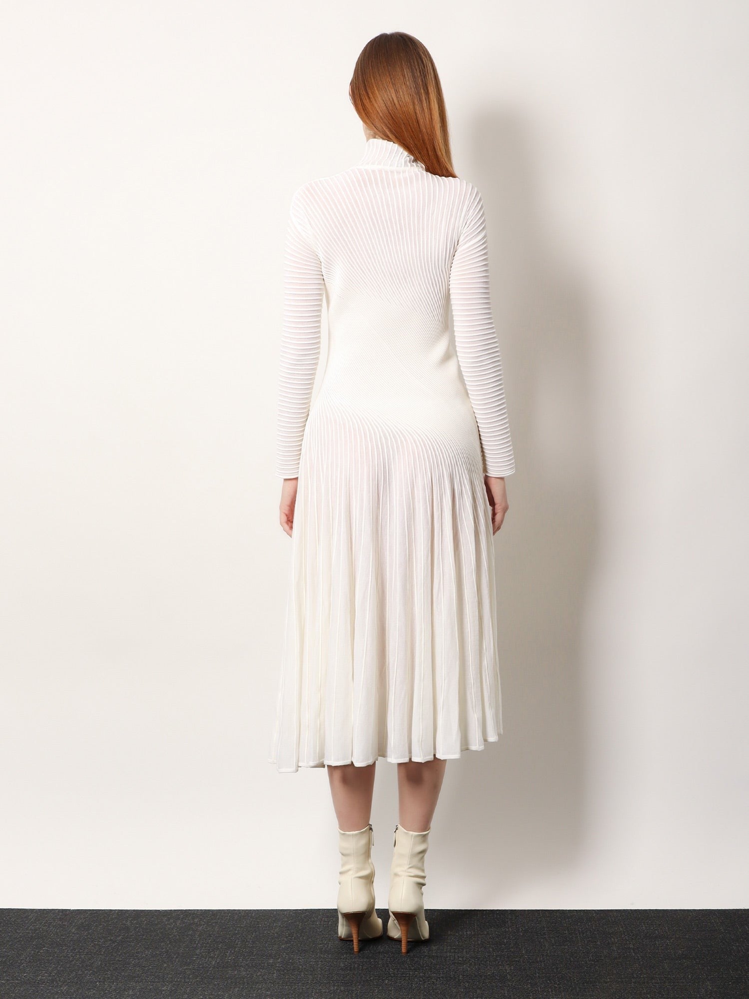 ALAIA - Long wool dress