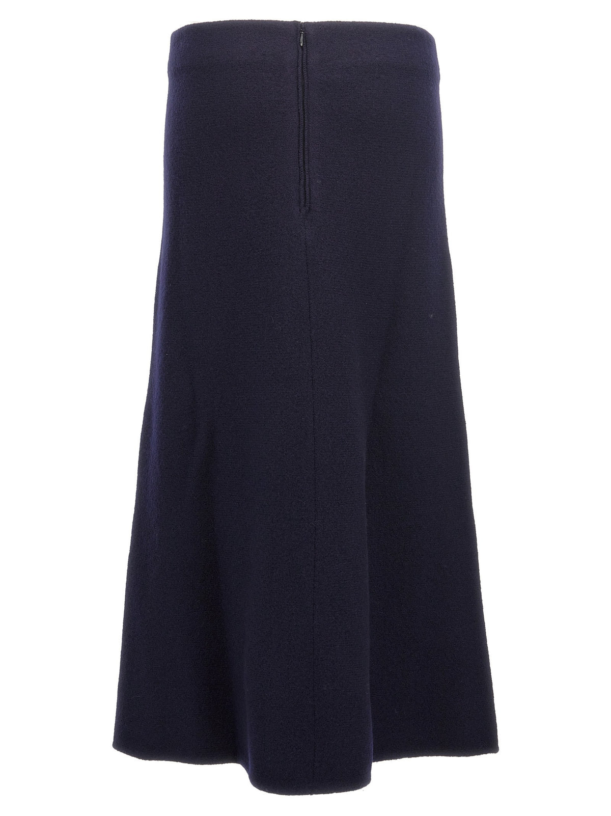 JIL SANDER - Long wool skirt