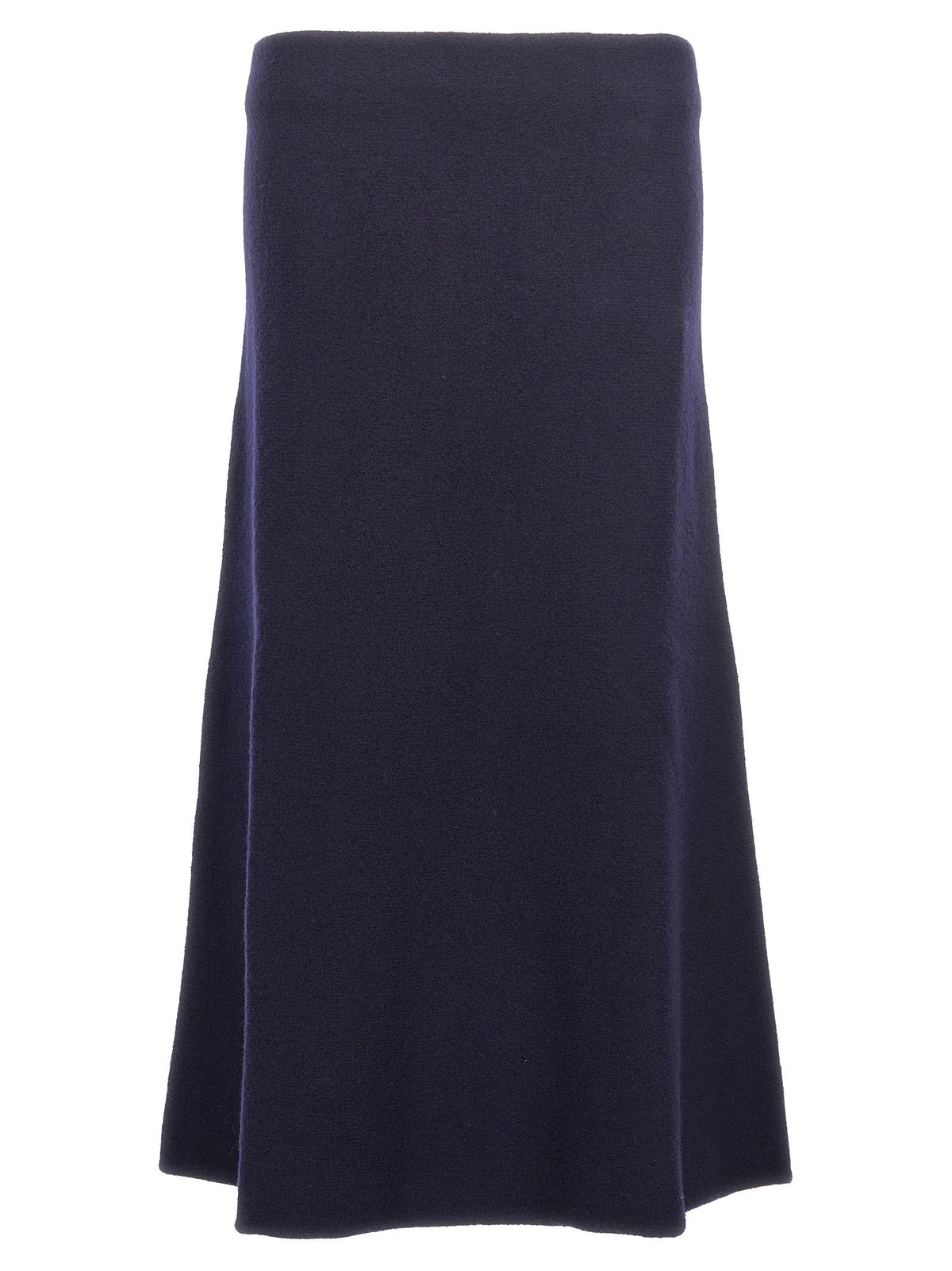 JIL SANDER - Long wool skirt