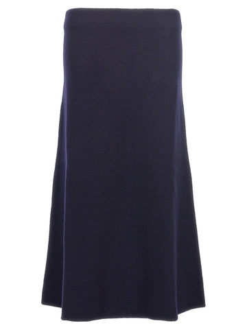 JIL SANDER - Long wool skirt