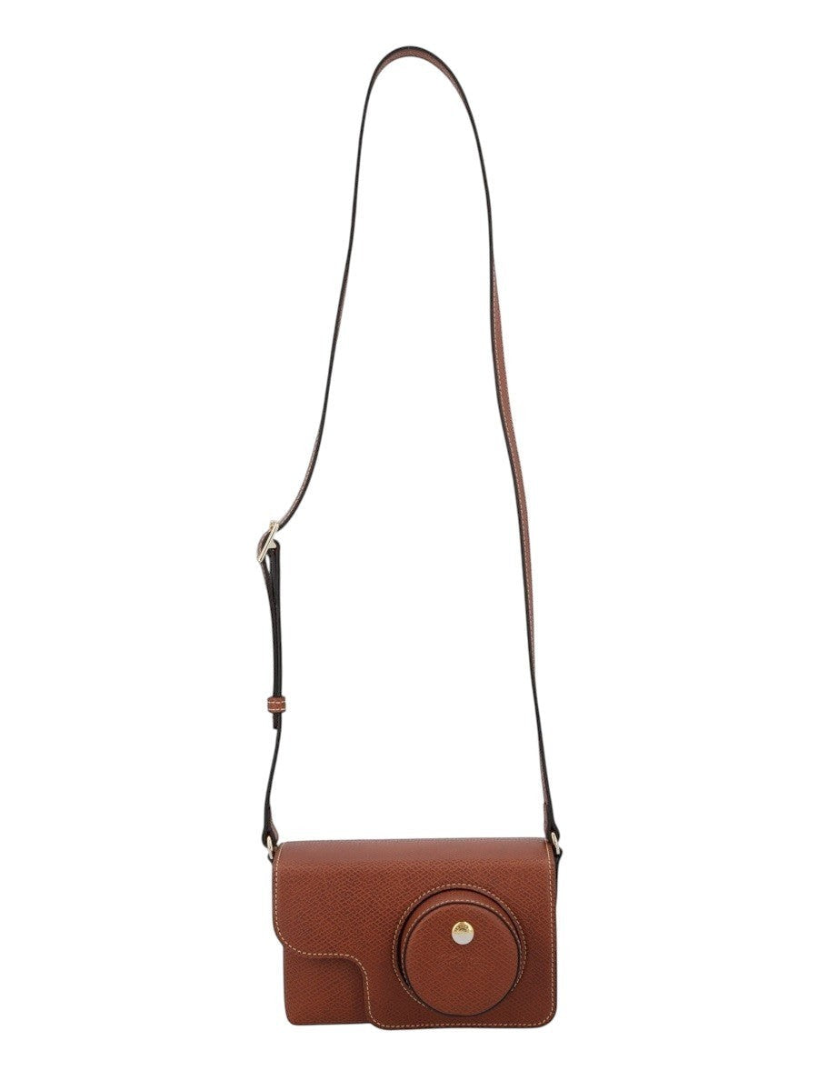 LONGCHAMP - BORSA "CAMERA BAG XS ÉPURE" longchamp-camera-bag-xs-epure-brown-front-jpg