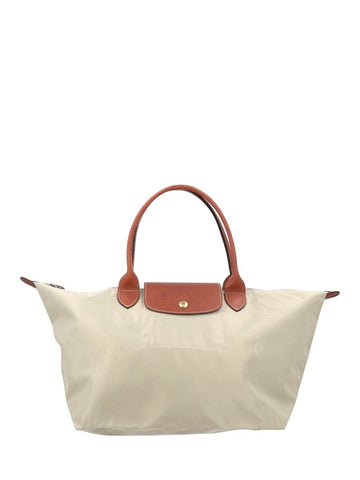 LONGCHAMP - BBORSA "LE PLIAGE ORIGINAL" LARGE longchamp-le-pliage-one-large-bag-ivory-front-jpg