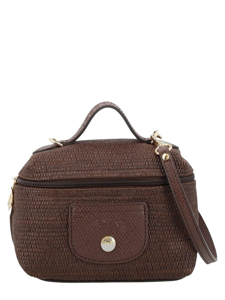 LONGCHAMP - BORSA A TRACOLLA "LE PLIAGE XS COLLECTION" longchamp-le-pliage-xs-collection-crossbody-bag-brown-front-jpg