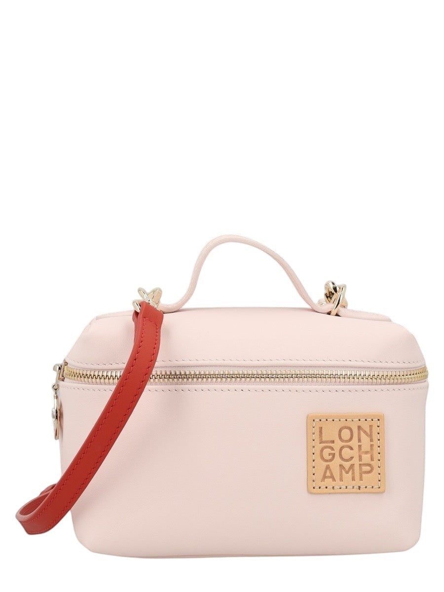 LONGCHAMP - BORSA A TRACOLLA "LE PLIAGE XS COLLECTION" longchamp-le-pliage-xs-collection-crossbody-bag-light-pink-front-jpg