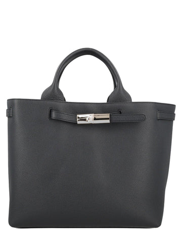 LONGCHAMP - BORSA A MANO "LE SMART" LARGE longchamp-le-smart-l-tote-bag-black-front-jpg