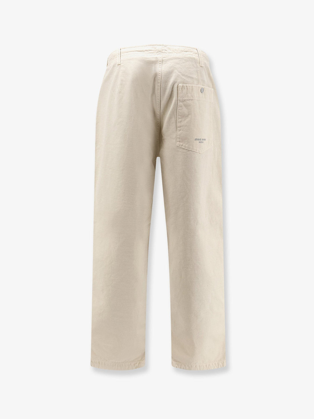 Stone Island Loose cotton trousers