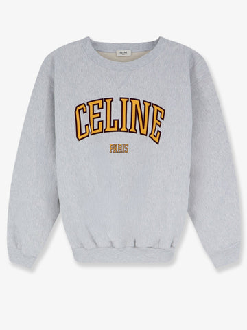 Celine - Loose Fit cotton sweatshirt loose-fit-cotton-sweatshirt_4184ab8b-a43d-4eaf-be7e-dd283007436f