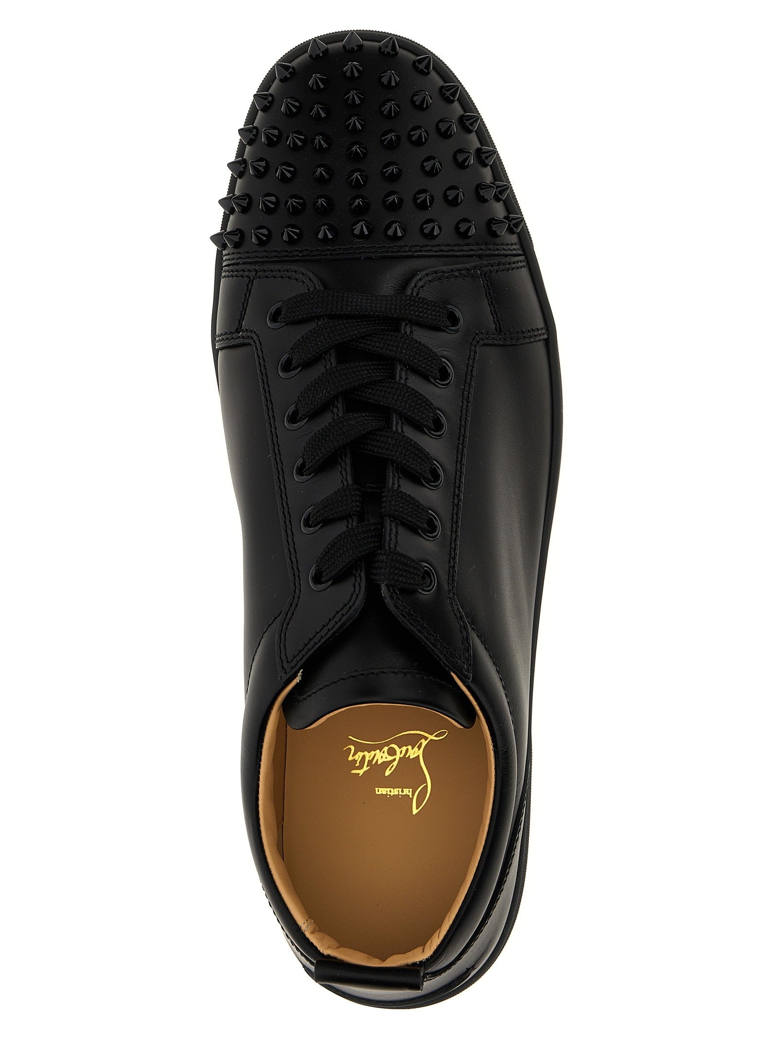 CHRISTIAN LOUBOUTIN - 'Louis Junior Spikes Flat' sneakers