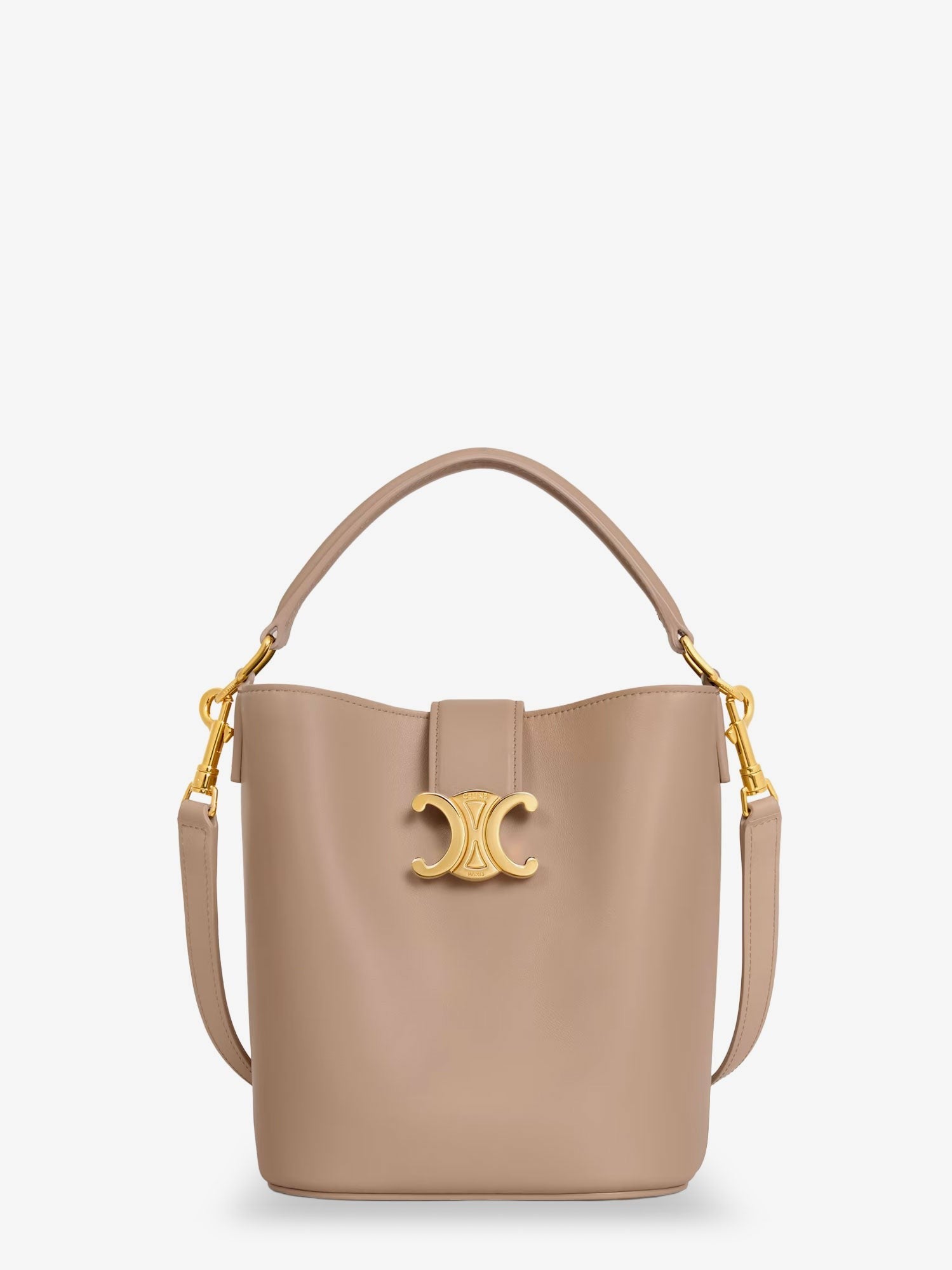Louise Small leather bucket bag