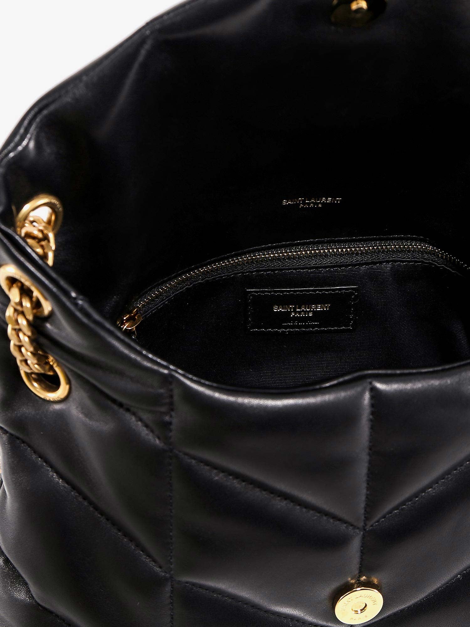 Saint Laurent Saint Laurent - Loulou Puffer matelassé leather crossbody bag