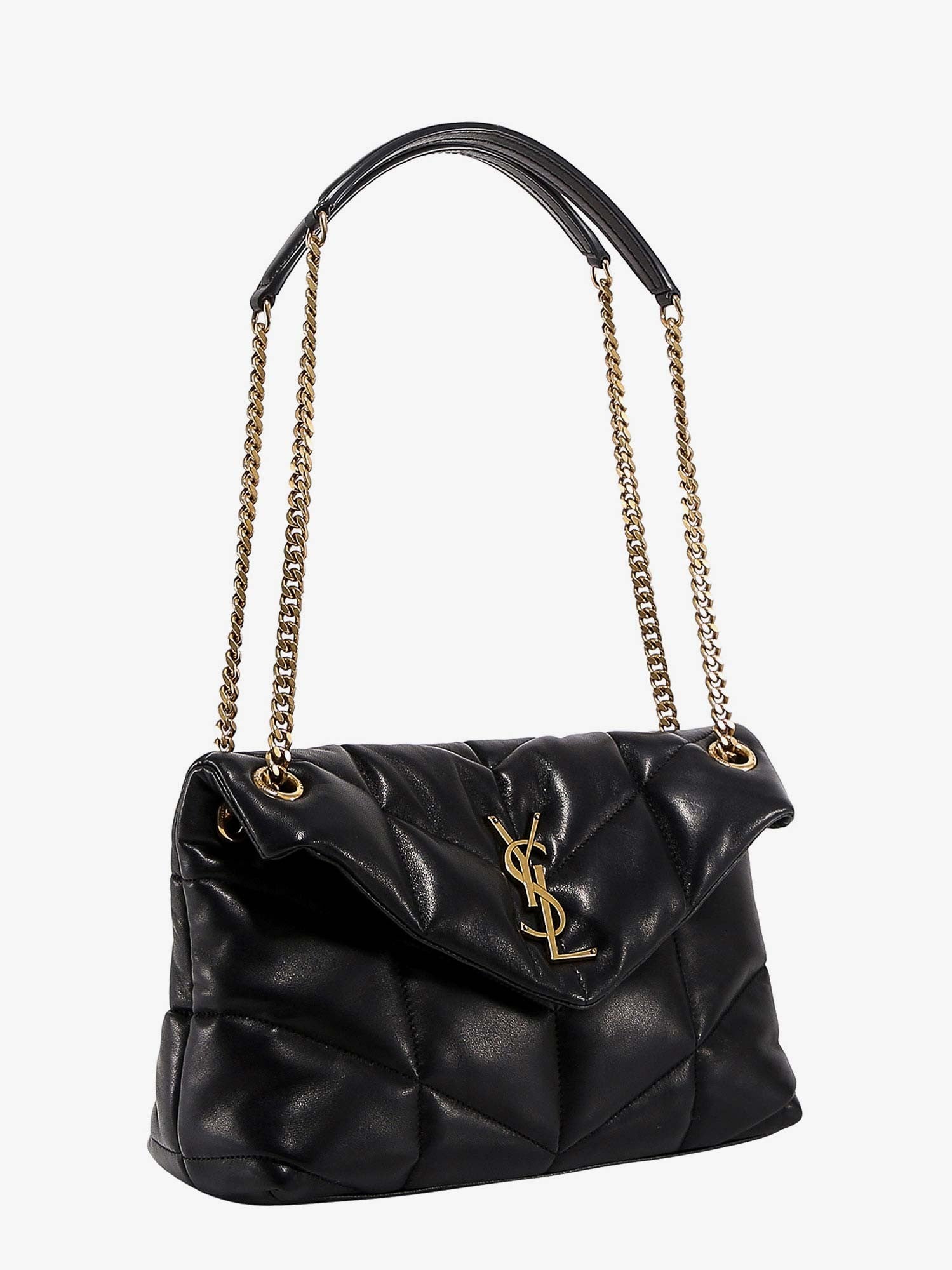 Saint Laurent Saint Laurent - Loulou Puffer matelassé leather crossbody bag