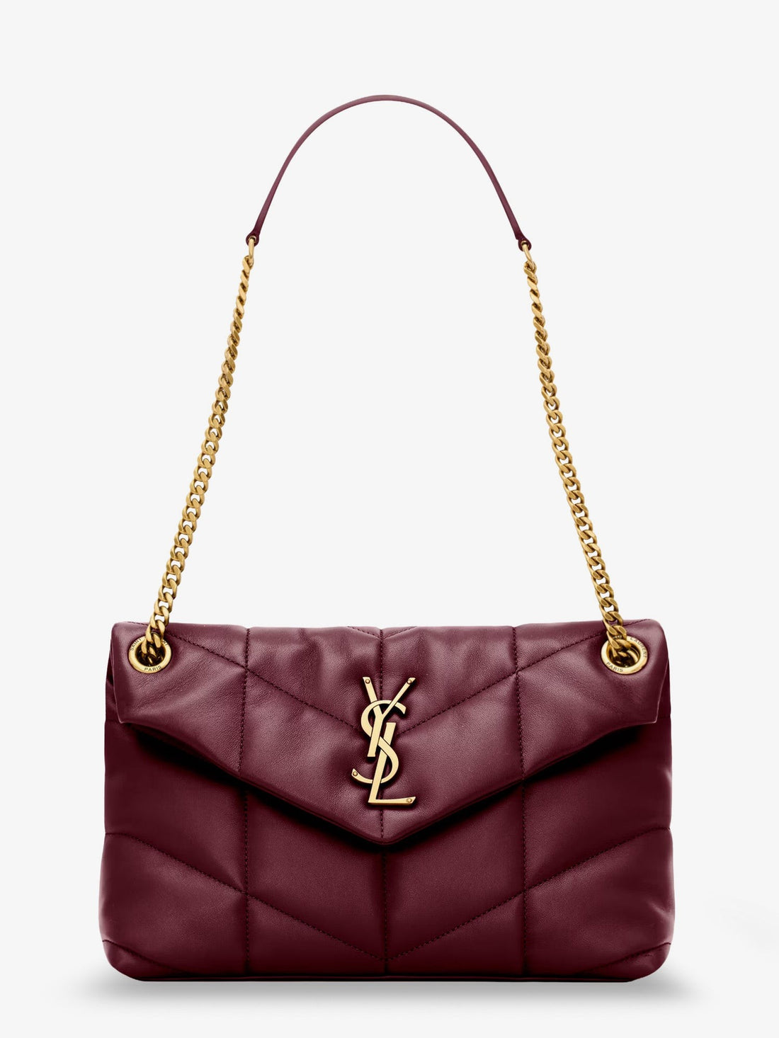 Saint Laurent - Loulou Puffer matelassé leather shoulder bag loulou-puffer-matelasse-leather-shoulder-bag
