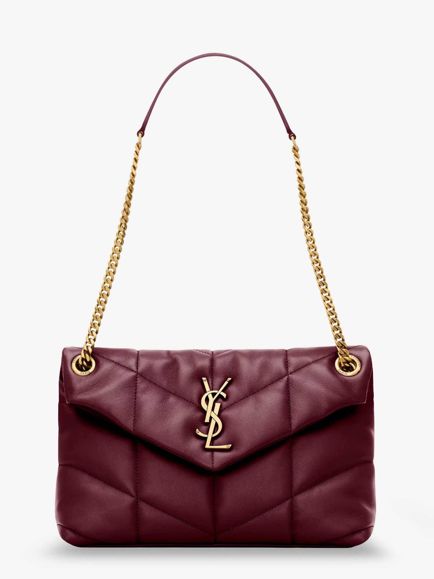 Saint Laurent - Loulou Puffer matelassé leather shoulder bag loulou-puffer-matelasse-leather-shoulder-bag