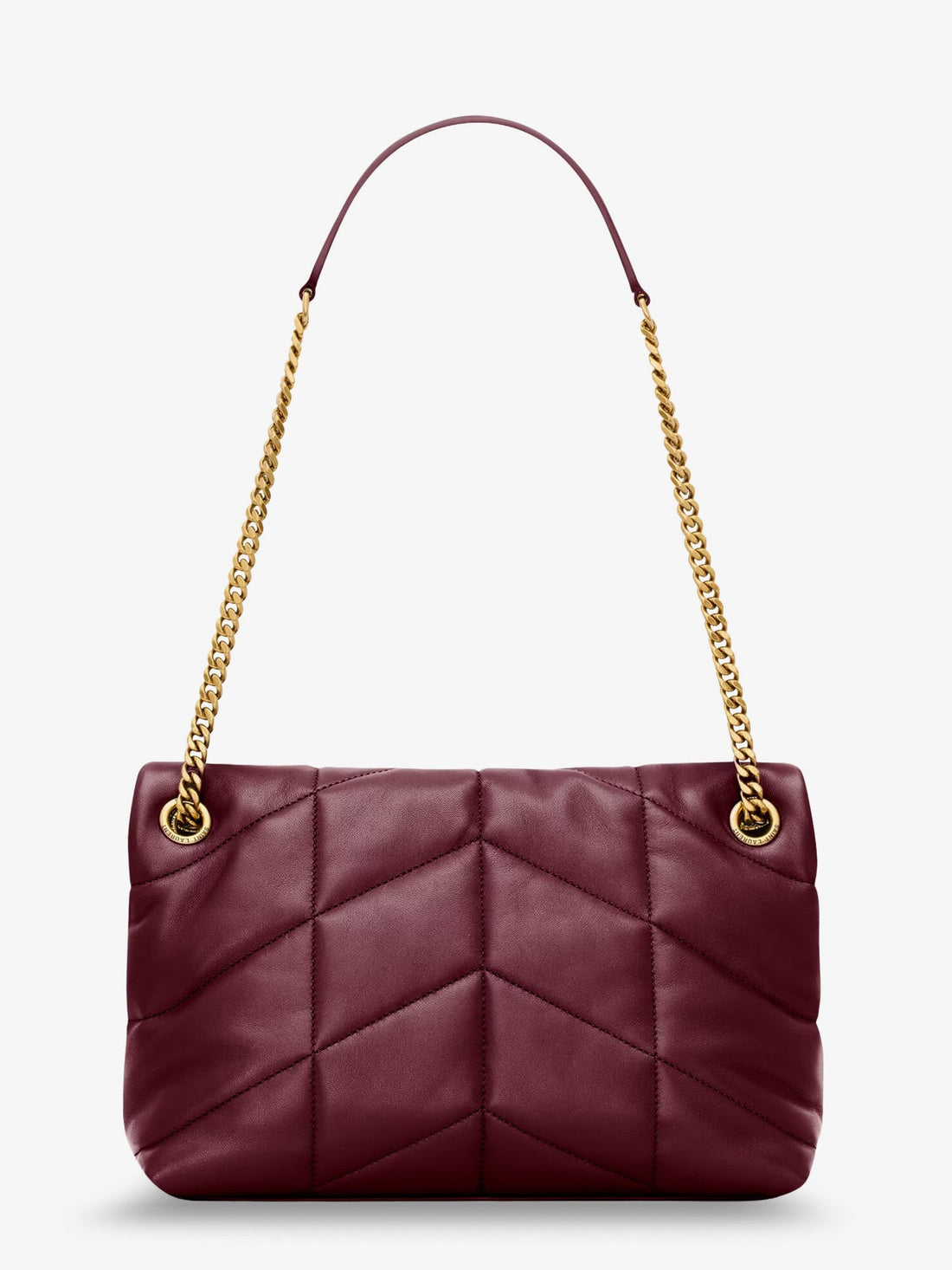 Saint Laurent - Loulou Puffer matelassé leather shoulder bag loulou-puffer-matelasse-leather-shoulder-bag