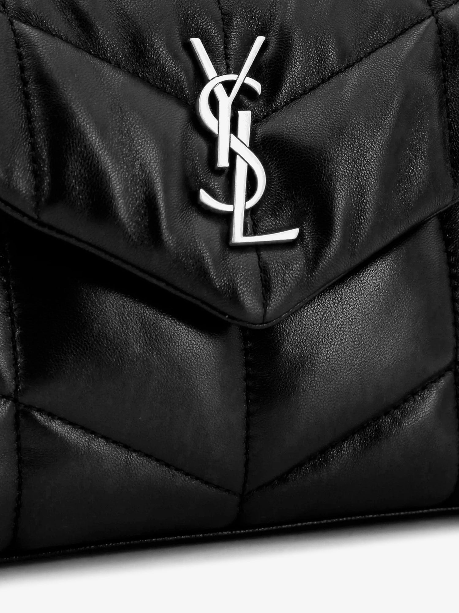 Saint Laurent - Loulou Puffer Toy matelassé leather crossbody bag