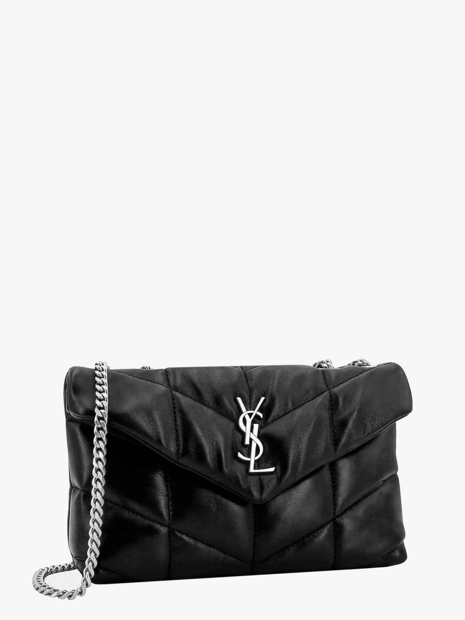 Saint Laurent - Loulou Puffer Toy matelassé leather crossbody bag