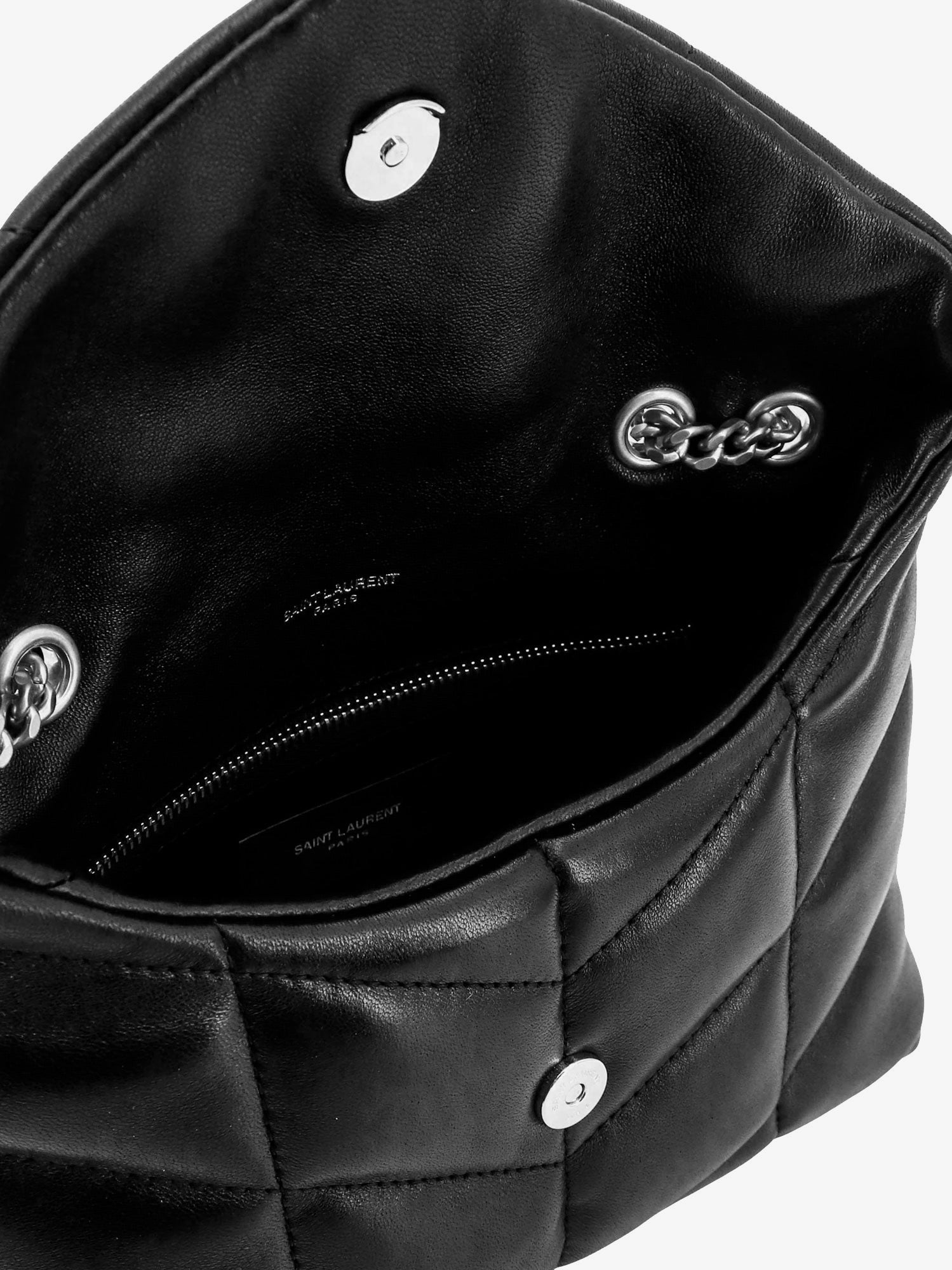 Loulou Puffer Toy matelassé leather crossbody bag