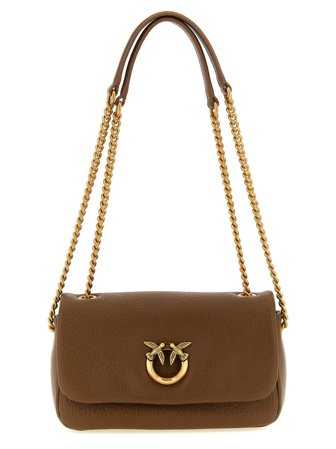 Pinko - 'Love Birds' shoulder bag Brown U