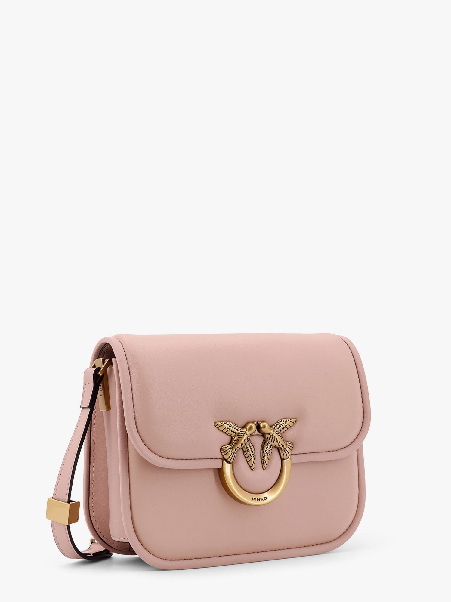 Love Box leather crossbody bag