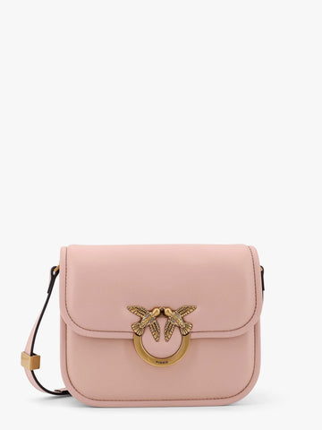 Love Box leather crossbody bag