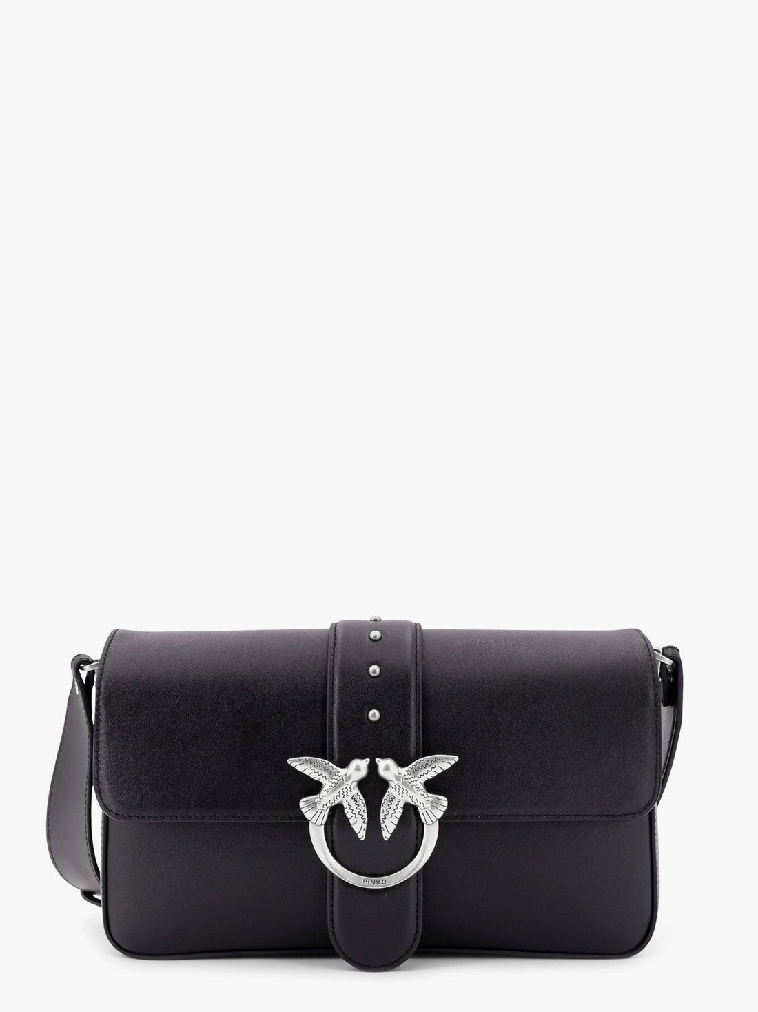 Pinko - Love one classic leather shoulder bag love-one-classic-leather-shoulder-bag_036e2e46-0f74-49a2-a77f-54bfb3fbb993