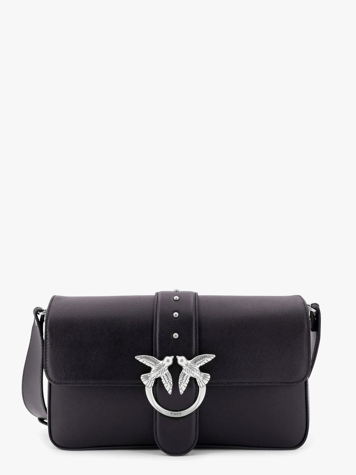 Pinko - Love one classic leather shoulder bag love-one-classic-leather-shoulder-bag_036e2e46-0f74-49a2-a77f-54bfb3fbb993