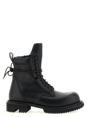 RICK OWENS - 'Low Army Gabe' ankle boots Black