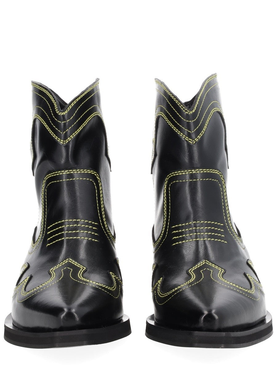 GANNI - "LOW SHAFT" BOOT low-shaft-boot