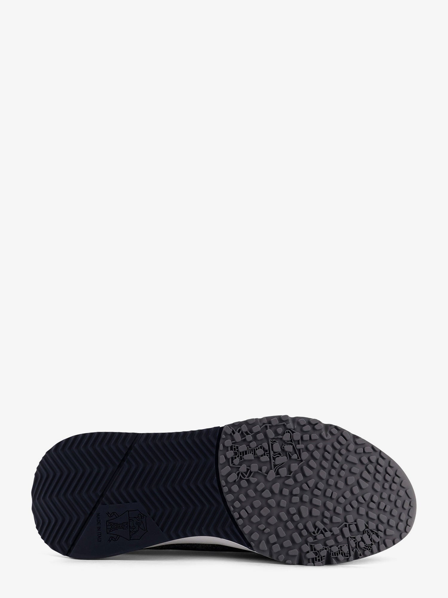 Low-top cotton knit sneakers